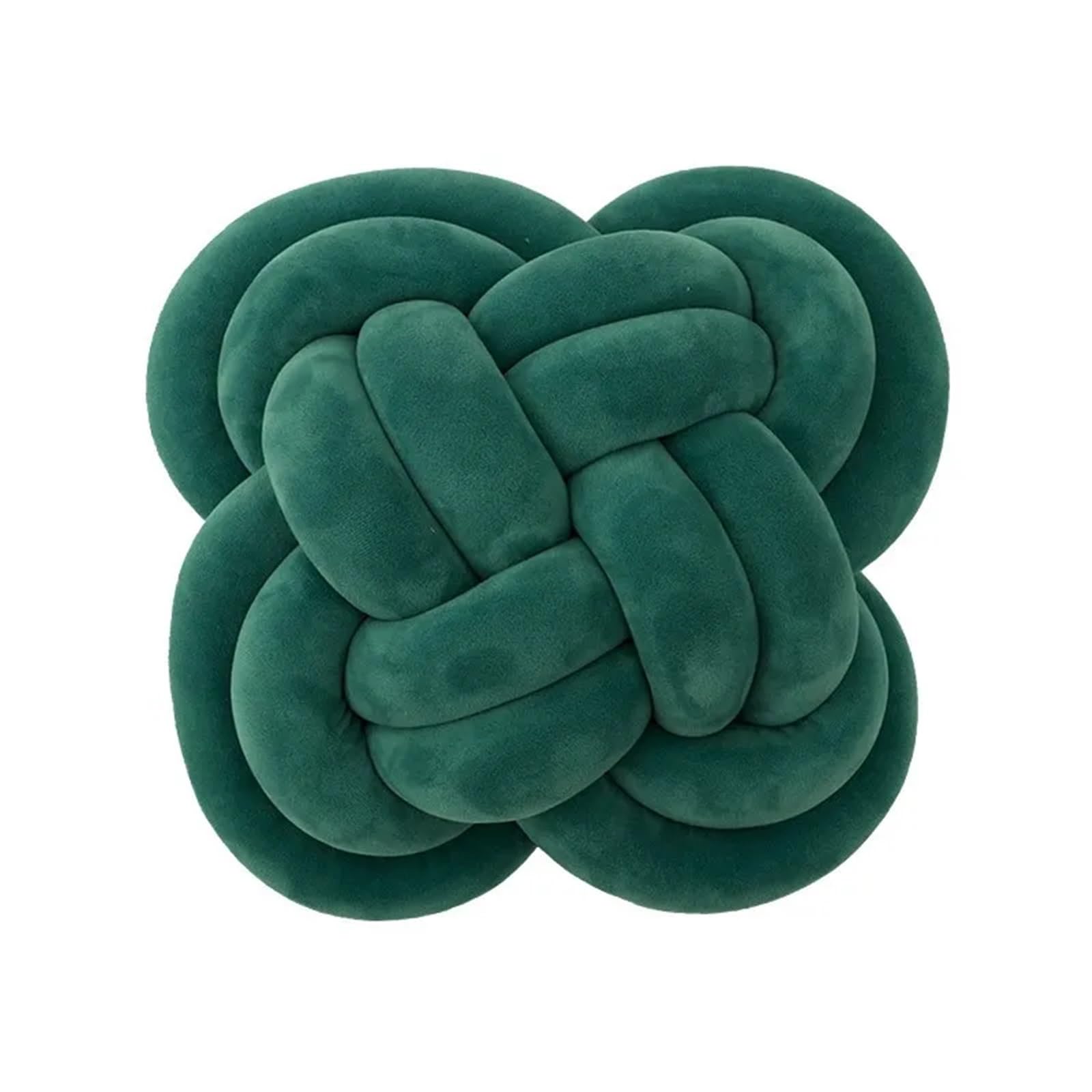 GIYXHU Solid Color Knot Braided Pillow Ball Sofa Decor Bed Bay Window Accent Cushion for Couch(Color 5)