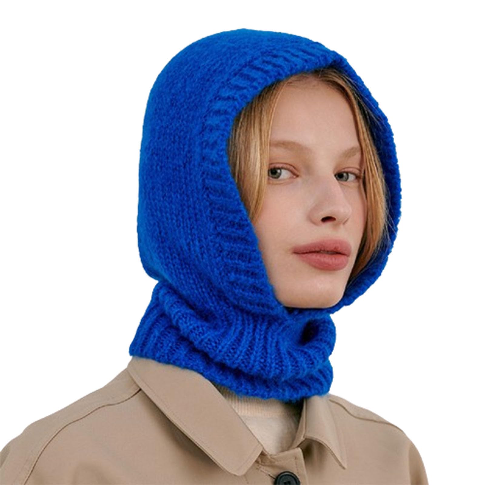Passamontagna da Neve, Cappello Intero Autunno e Inverno, Protezione Calda e Fredda alla Moda da Donna