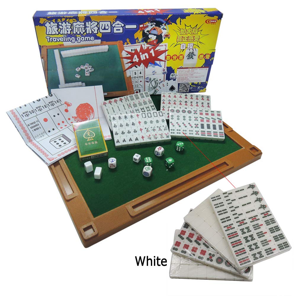 Buy ALTINOVO Outdoor Travel Chinese small size Mahjong Game Set, 144