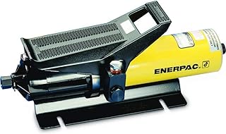 Enerpac PA-133 Air Hydraulic Pump with 10,000 Pounds Per Square Inch and Base Mounting Slots