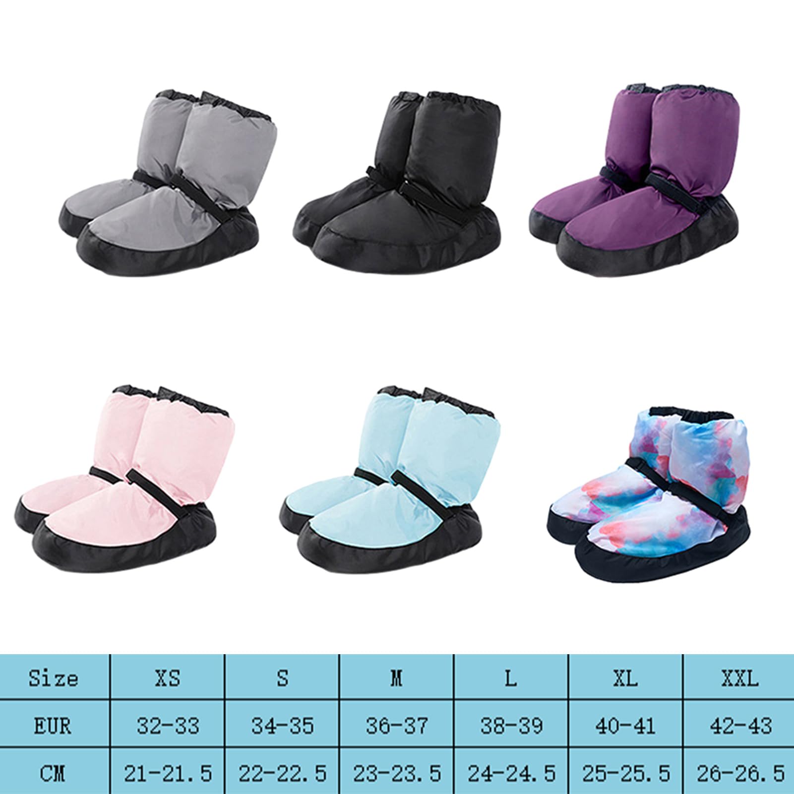 Rosefinch Adulto Dance Warm Up Booties Slipper Scarpe da Ballo delle Donne per Big Kid & Women