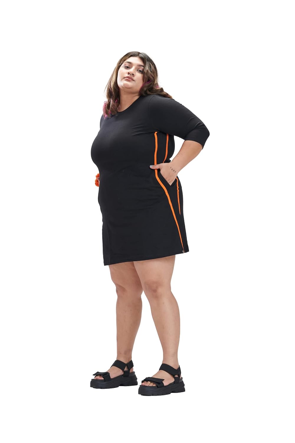 Spirit Animal Plus Size Dress for Women | Dress for Women Stylish | 100% Cotton Dress for Summer | Stretchable Dress | Relaxed Fit | Western Dress with 2 Side Pockets Spirit Animal Plus Size Dress for Women | Dress for Women Stylish | 100% Cotton Dress for Summer | Stretchable Dress | Relaxed Fit | Western Dress with 2 Side Pockets