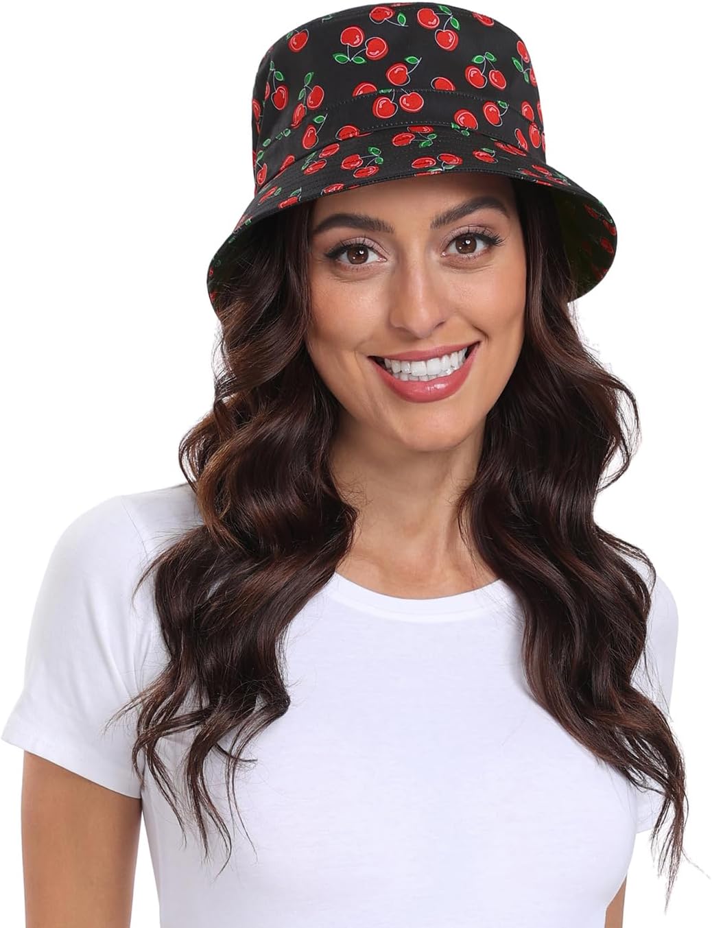 HDE Bucket Hat Unisex Print and Solid Beach Sun Hats Outdoor Packable Headwear - Image 2