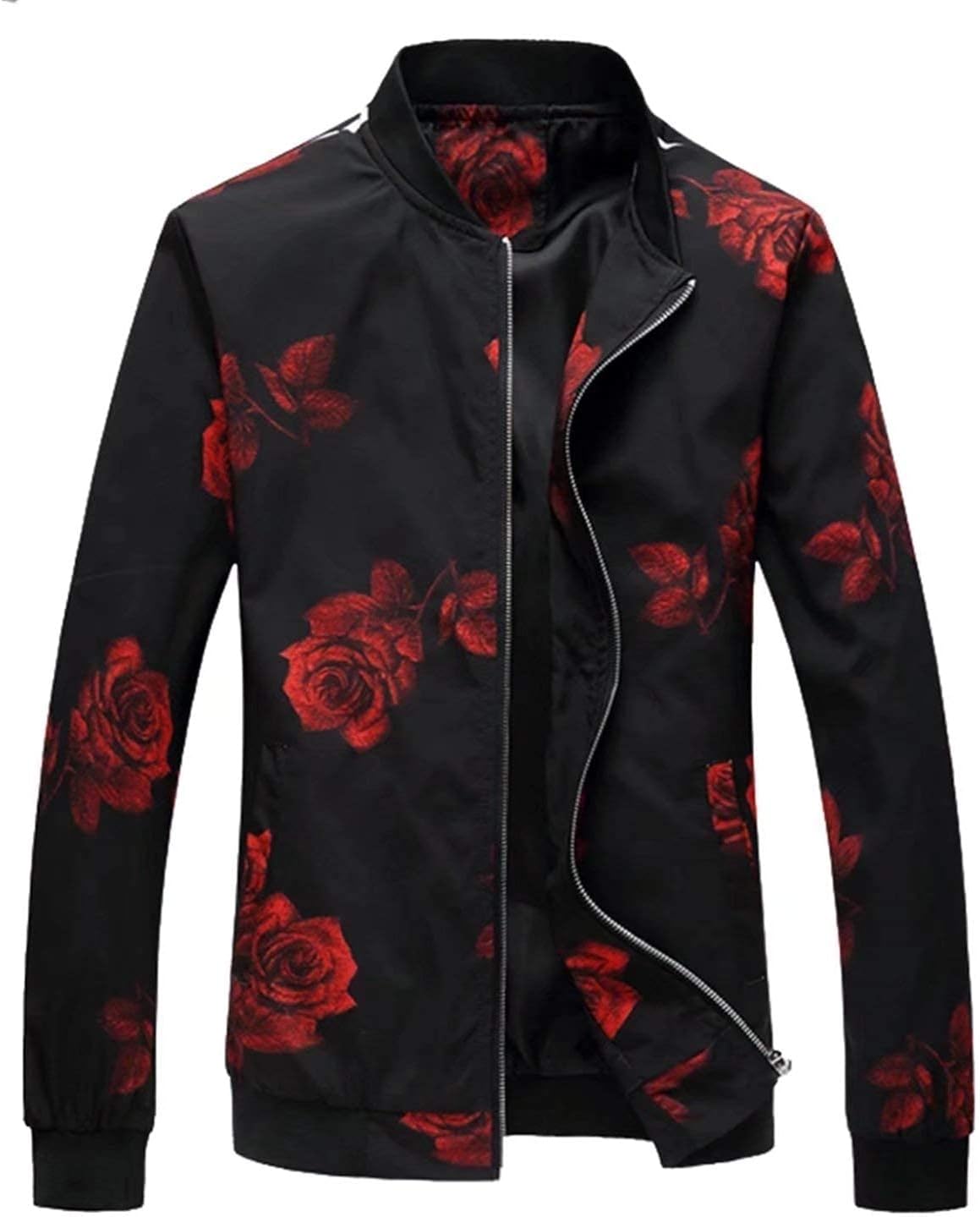 Casual Slim Fit Printed Jacket Coat (Lightweight Style & Cotton Padded Style)