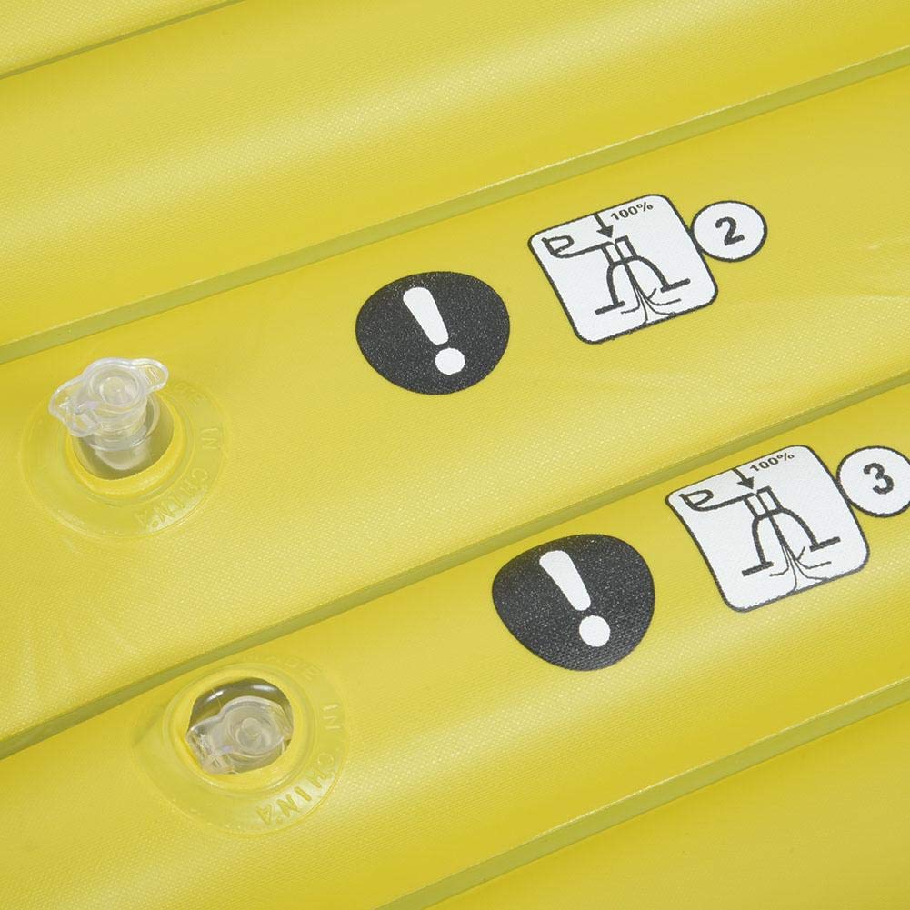 Barca Hinchable de una Sola Persona, Kayak Hinchable Zodiac Barca Inflable con Cuerda Capacidad de 180 kg