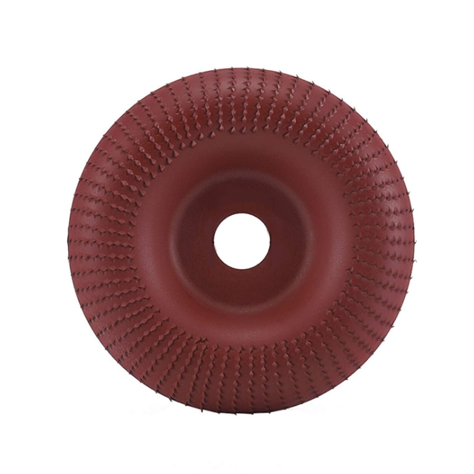 BDAYEK Flap discs 4inch Flap Disc Grinding Wheel Angle Grinder Abrasive Sanding Tool Metal Polishing 100mm Diameter 16mm Bore(Dark Red)