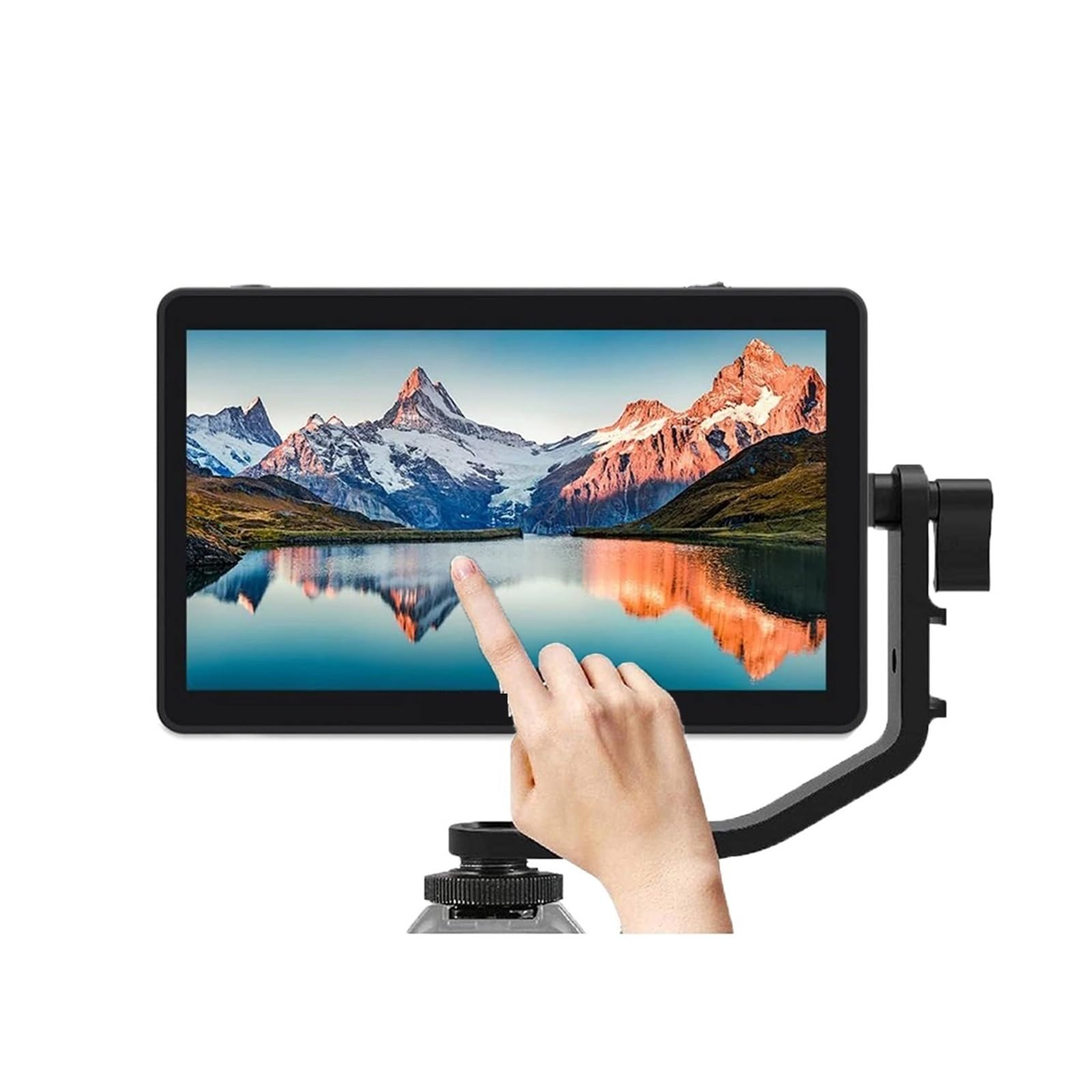 Moniteur de Terrain pour caméra Moniteur F6 Plus V2 4K 6 Pouces sur caméra Moniteur de Terrain DSLR 3D LUT écran Tactile IPS FHD 1920x1080 caméra vidéo Image Plus détaillée