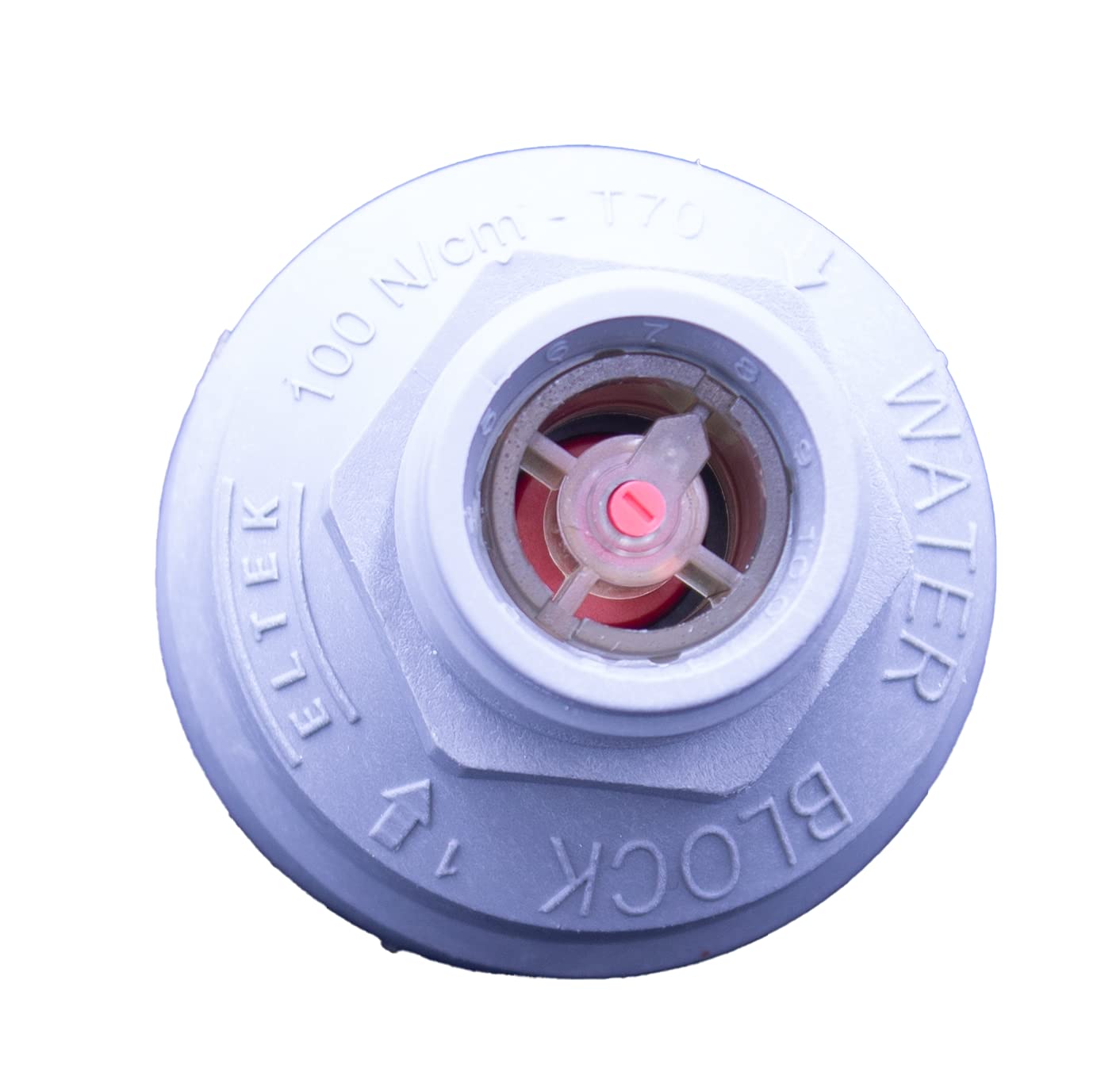 Wasserstop, Aquastop, Leckstop, mechanisch, das original von Eltek, incl. Reset einheit, 3/4" Anschluss, mechanischer Leck- und Berstschutz für den Universellen Einsatz, Durchflussmengen einstellbar