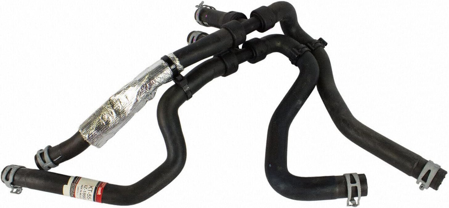 Replacement HVAC Heater Pipe Mechanics Choice for Ford Dual Tube Assy (also fits p/n KT-55)