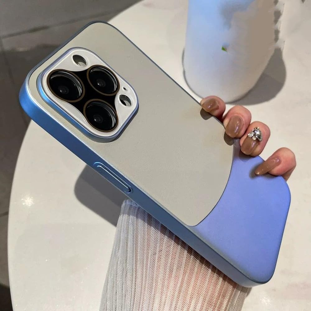 Coque en cuir iPhone 14 Pro Max avec protection objectif verre - 6