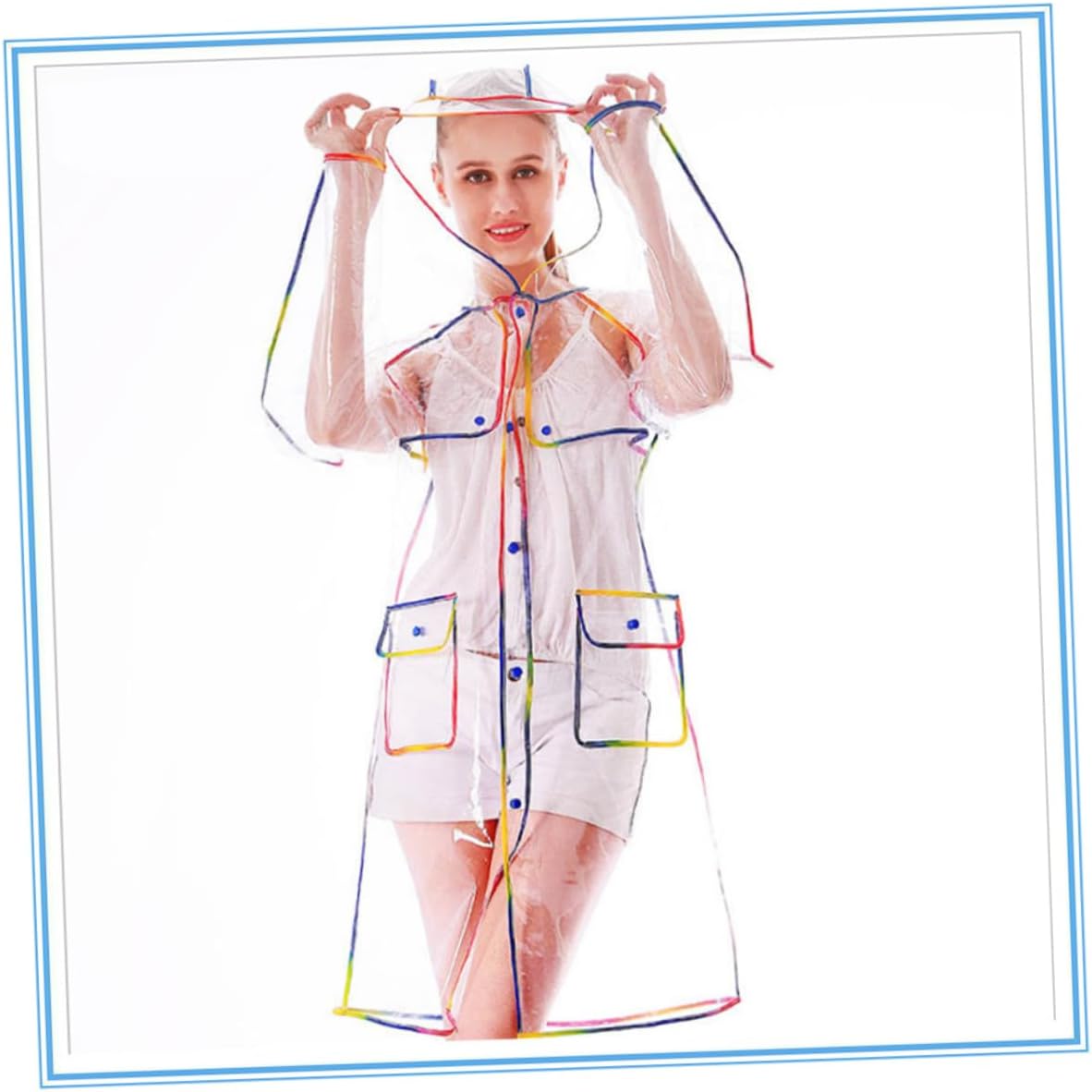 Adult Raincoat Rain Pants Rain Coat Women Poncho Waterproof Plus Size Rain Jacket Raincoat for Women