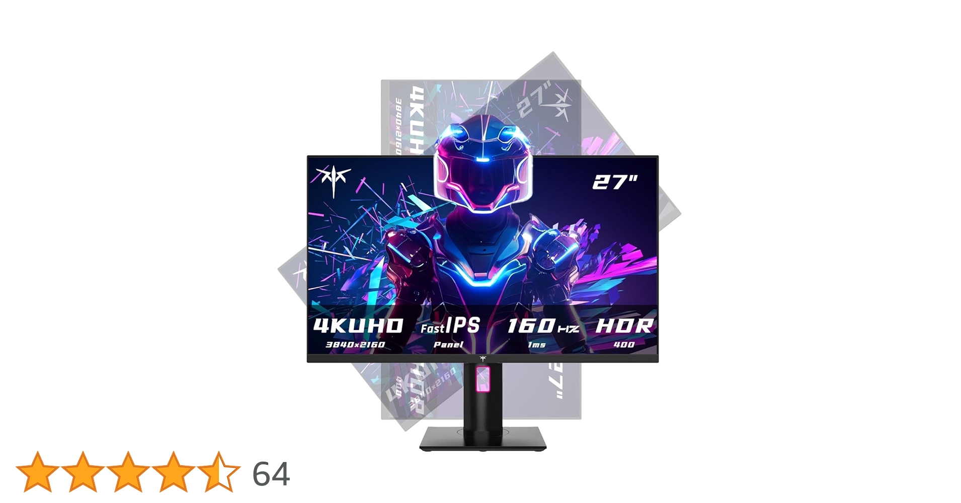 Amazon.co.jp: KTC 27インチ 4Kゲーミングモニター UHD 160Hz/144Hz