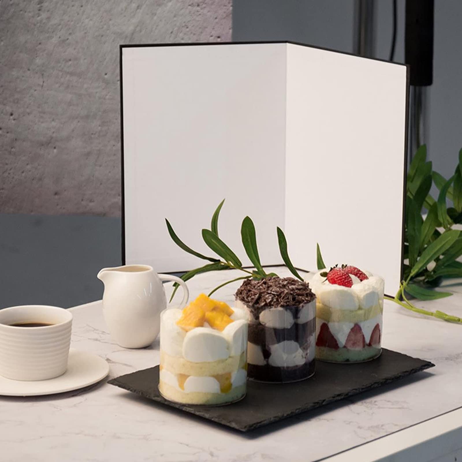 Pannelli Riflettenti 3 In 1 - 2 Pezzi 21x29 Cm, Oro/Argento/Bianco/Nero, Per Foto Di Prodotti E Still Life - Foto 7