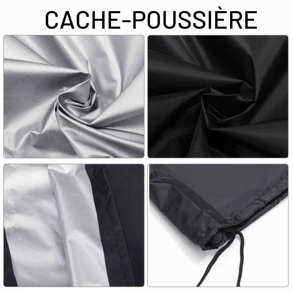KILLIAN'S Store Housse pour four à pizza, en tissu Oxford robuste et imperméable noir 170x65x55cm