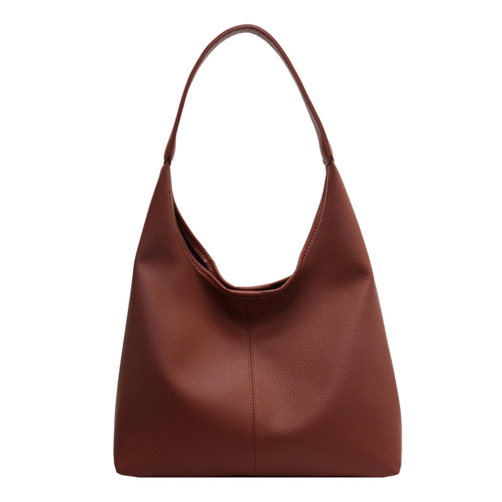 Suede Hobo Purse for Women Trendy Slouchy Shoulder Bag 2Pcs Set