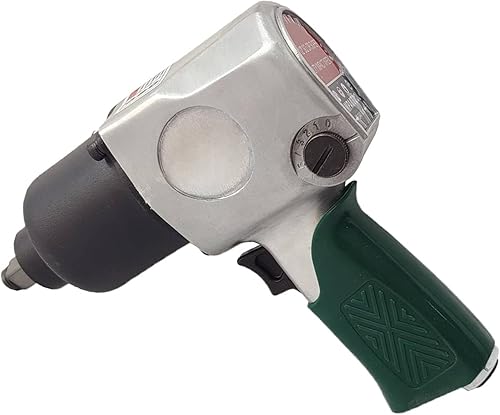 Miniatura 6 de Llave de impacto neumática de 1/2 pulgada, potente par de torsión de 470 pies-libras, 8 enchufes de electroforesis neumática, compacta y ligera,