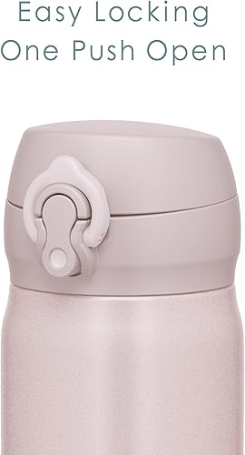 Miniatura 3 de Thermos JNL-505 BEP Water Bottle, Vacuum Insulated Portable Mug, 0.5 L, Beige Pink, Easy to Clean and Easy to Clean with Easy to Remove, Lightweight