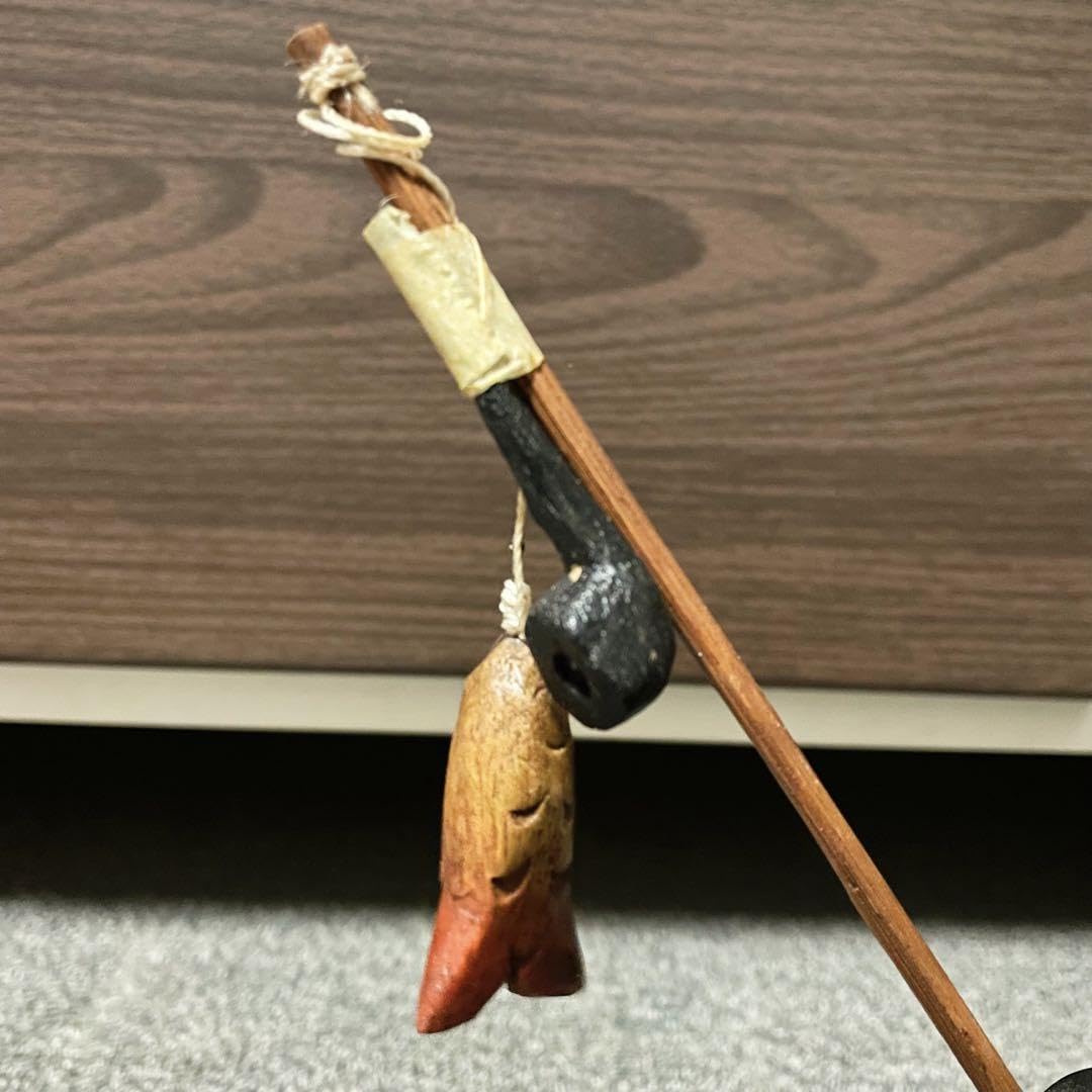 Amazon.co.jp: タイ土産カエル置物 木彫り 工芸品 釣り アジアン