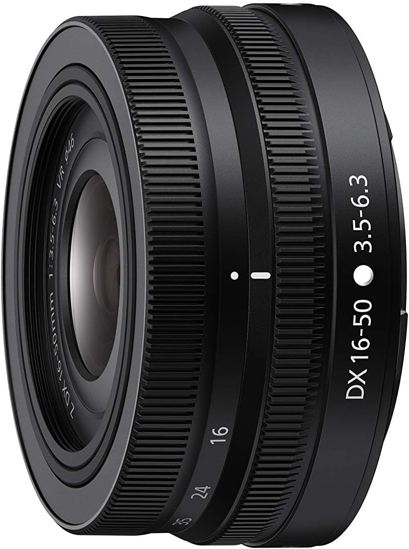 Nikkor Z 16-50Mm F/3.5-6.3 Vr Ultra-Compact Zoom Lens With Image Stabilization For Mirrorless Cameras, Black, 20084