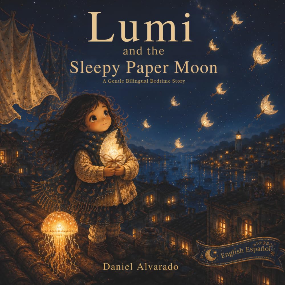 Lumi and the Sleepy Paper Moon: A Gentle Bilingual Bedtime Story (THE GENTLE GOOD NIGHT)
