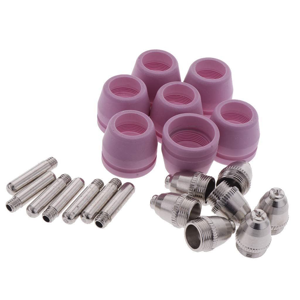 20x SG55/AG60 Plasma Cutter Torch Consumables Accessories Nozzle Electrode