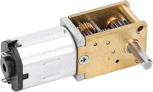 Miniatura 2 de Mini motor de engranaje de metal micro, motor de reducción Motor engranado N20 DC12V Reducción de velocidad CWCCW Micro Motor DC Gear Motor