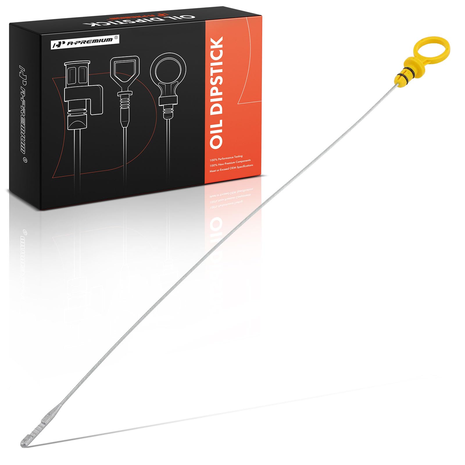 Engine Oil Dipstick Replacement For 2007-2019 Chevy Equinox, Malibu, Buick Regal, Saturn Vue & More