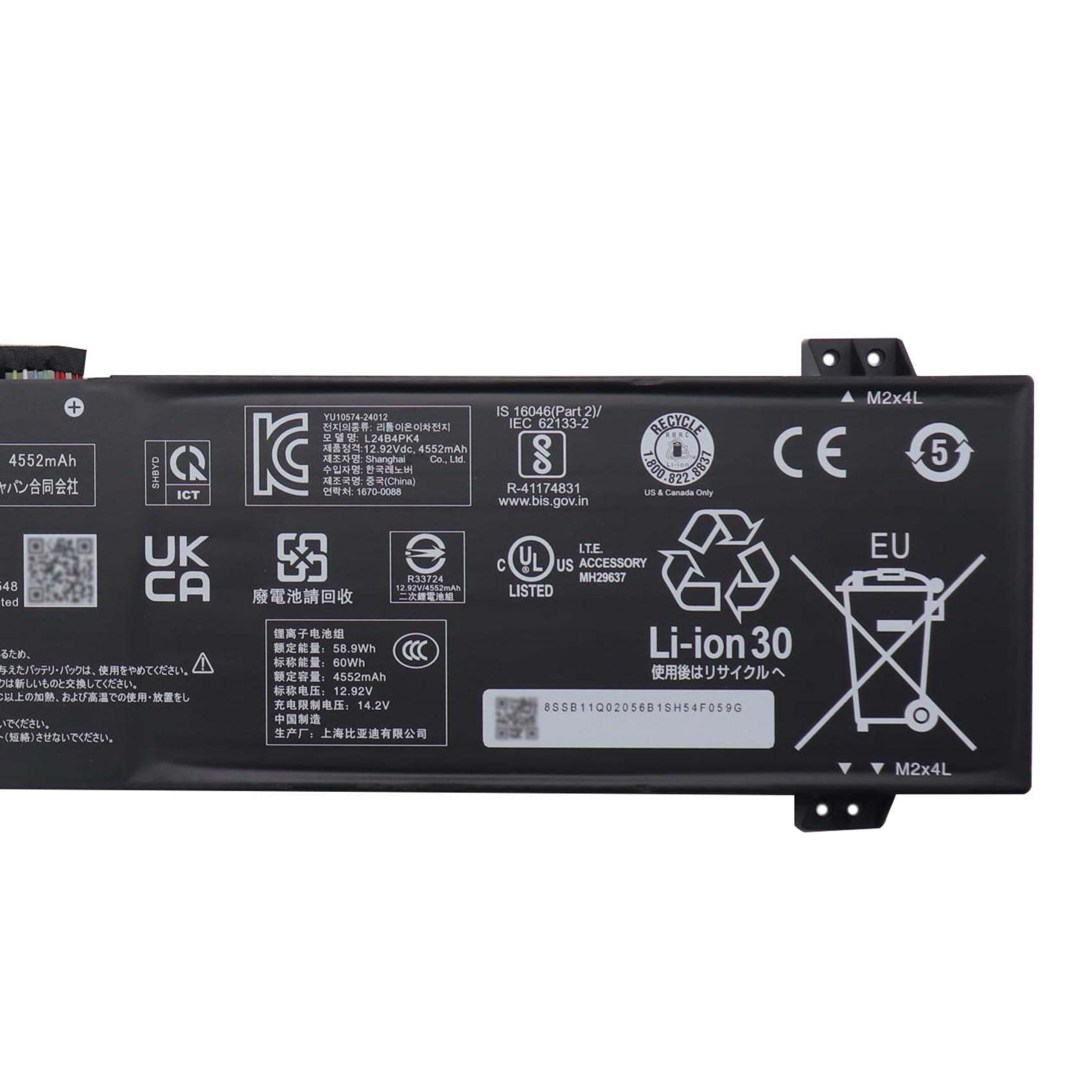 Amazon.com: FCZFCZ L24B4PK4 Battery 60Wh 4644mAh Replacement for
