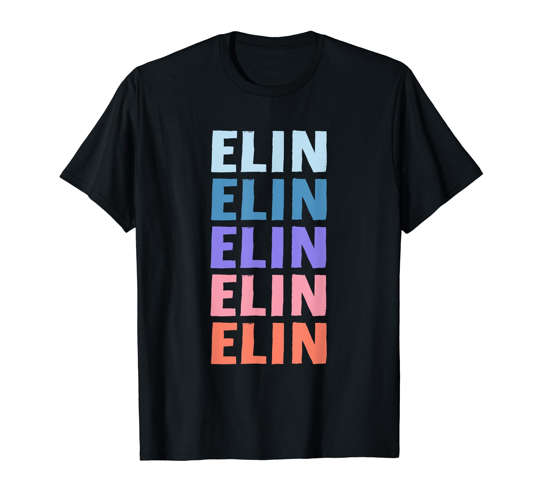 Amazon | 面白いギフトネーム Elin 名前入り Tシャツ | Tシャツ 