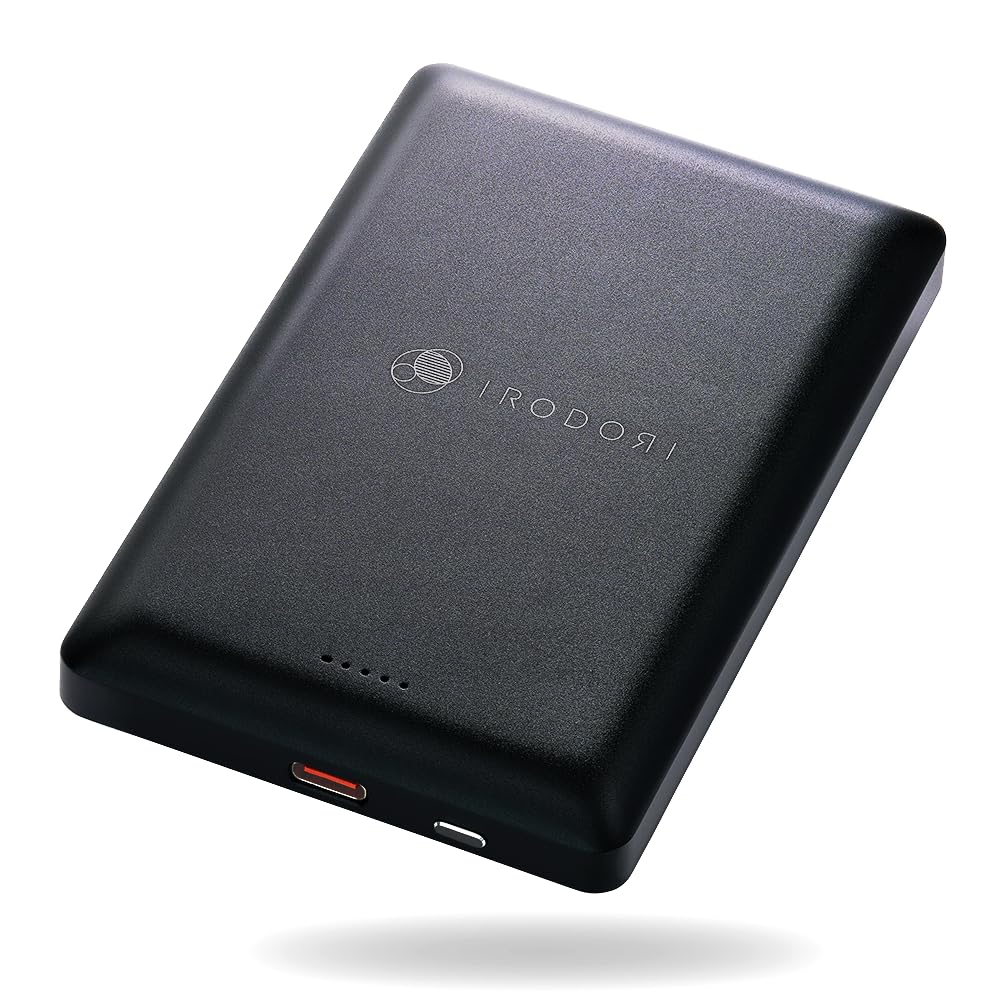 Amazon | IRODORI MagSafe対応 モバイルバッテリー 10000mAh 大容量