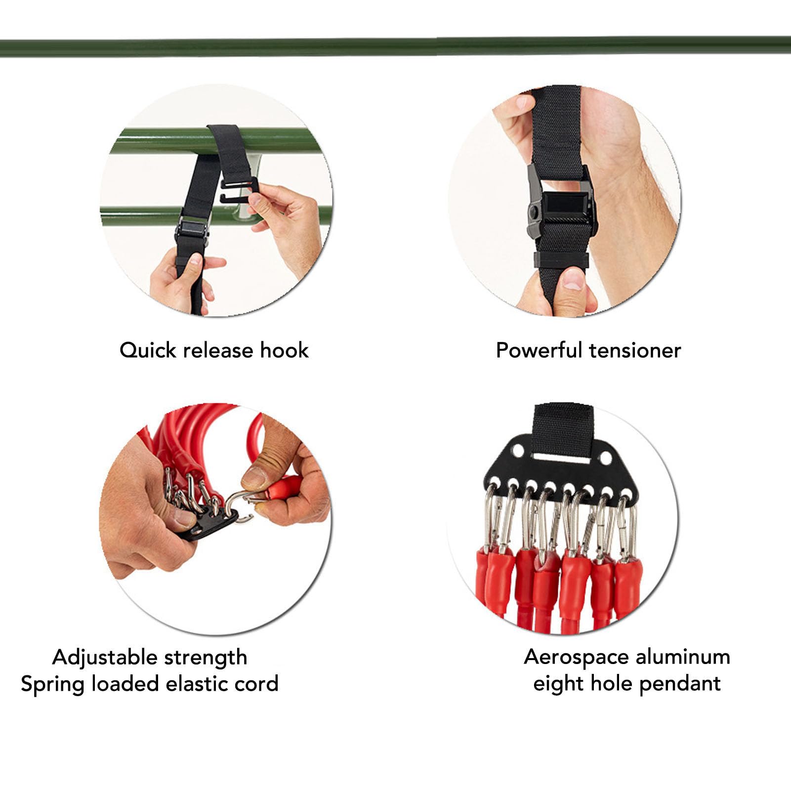 CHICIRIS Bande di Esercizi, Pl -up Assistance Banda Regolabile Ad Alto Elastico Lattice Pull Assist, per Allenamento per Allenamento in Palestra Domestica