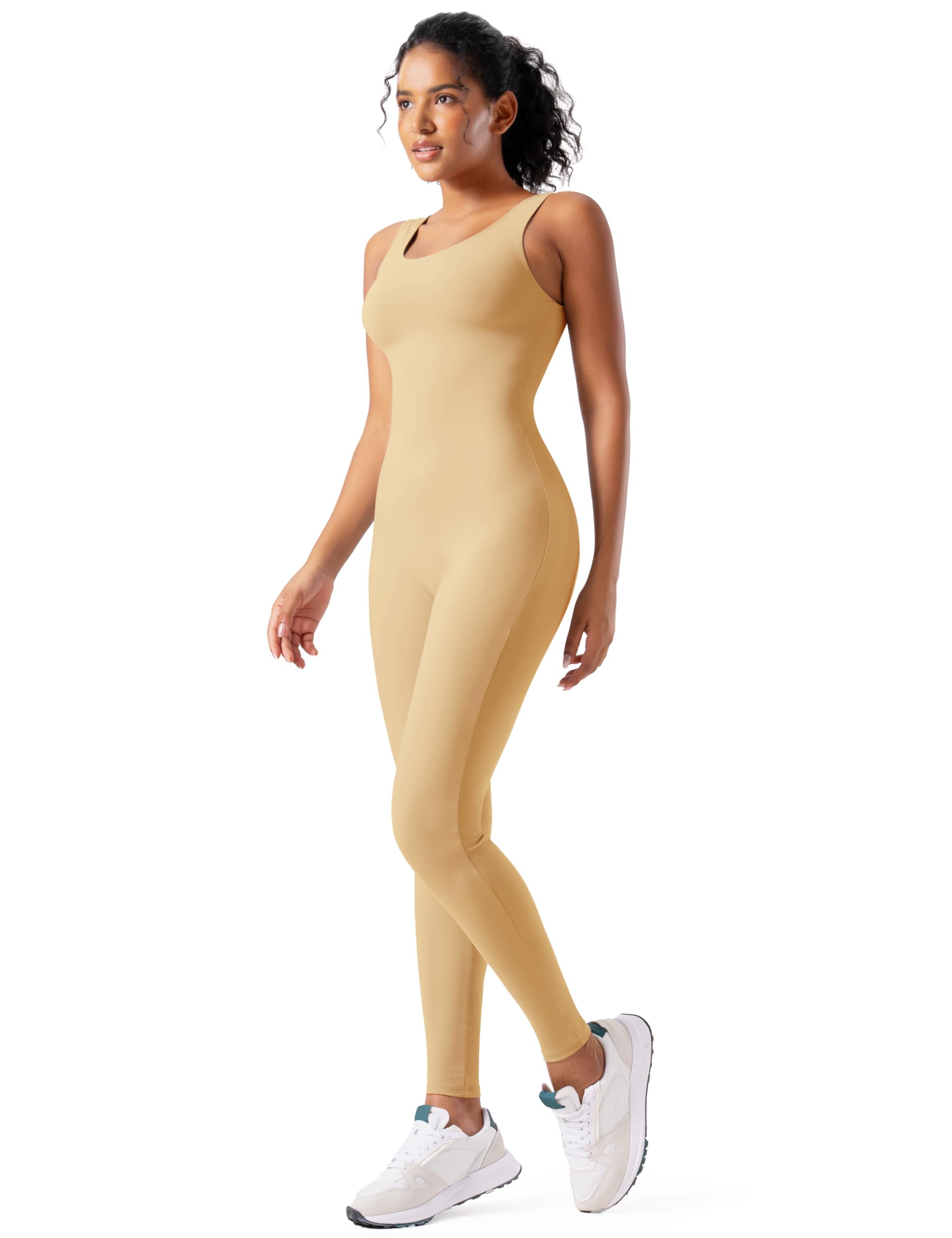 Women Rompers Jumpsuits Leotards Bodysuit One Piece Tank Top Outfit Tummy Control Workout Jumpers Body Suits