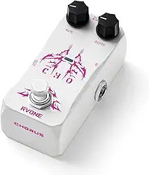 Pedal Chorus Para Guitarra, Analógico Com Circuito Bbd, Efeitos True Bypass E Caixa De Alumínio, Elétrico