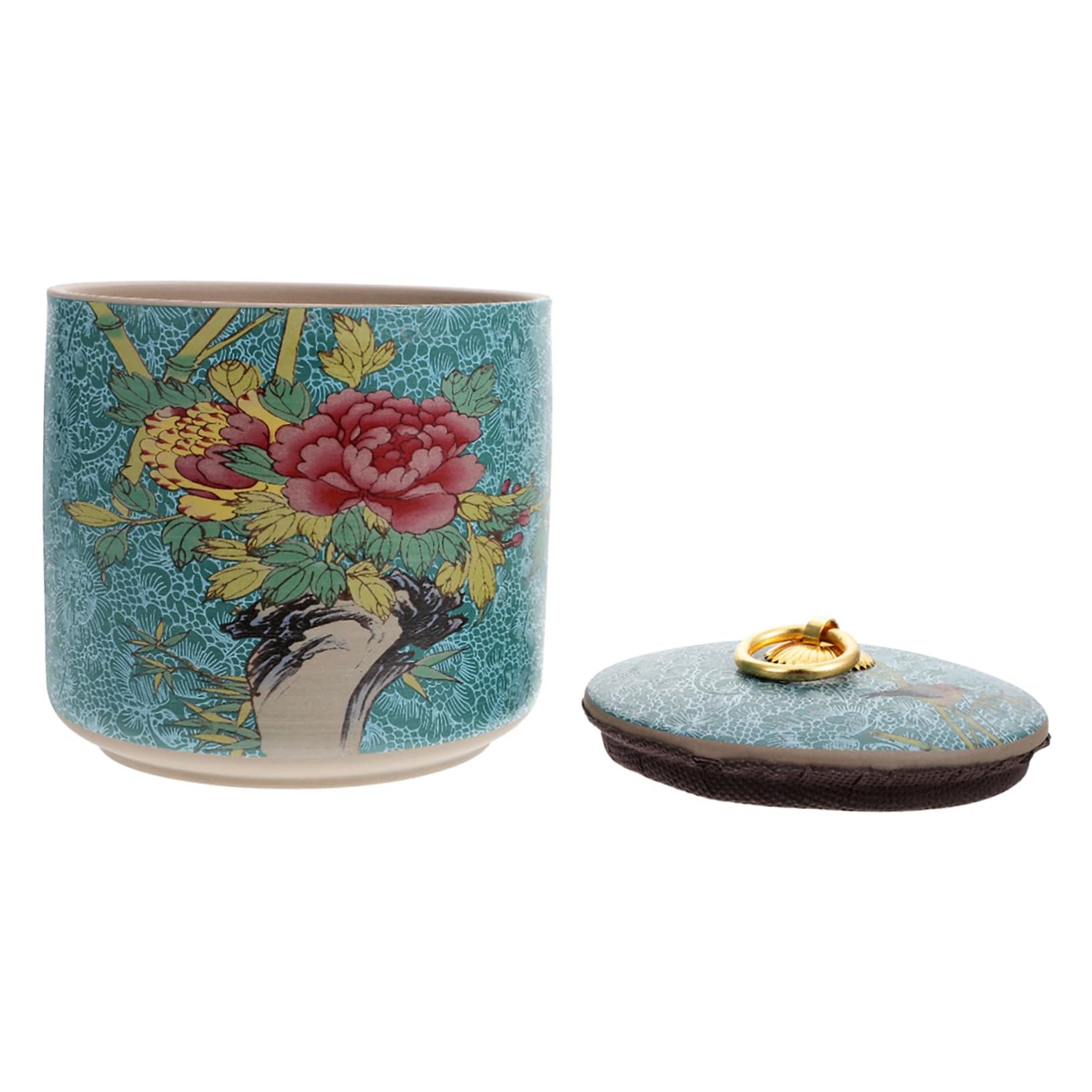 XYIANG Enamel Tea Flour Jar Tea Set Ceramics