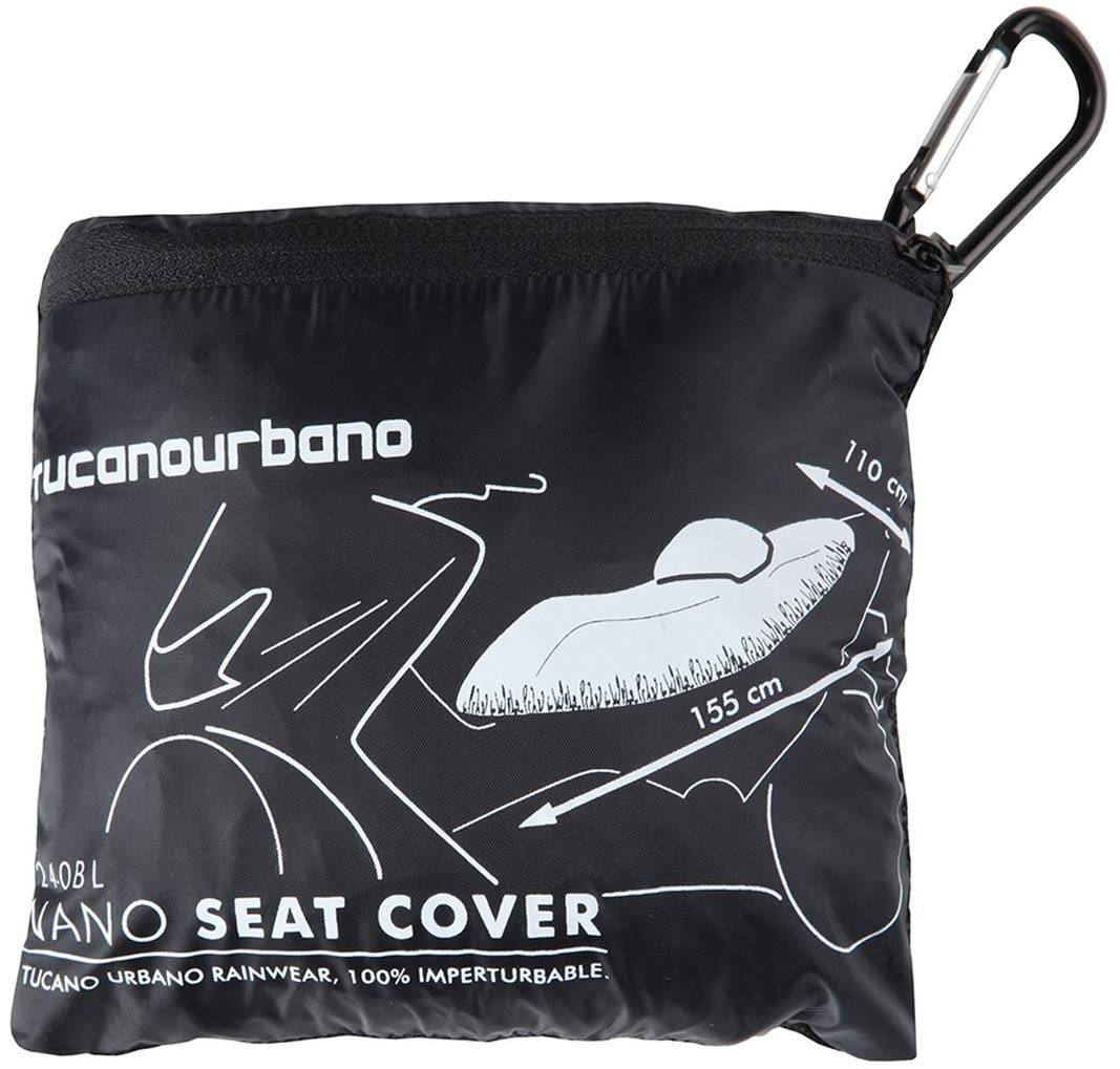 Tucano Urbano, seat cover,Nero, XL (130 cm x 65 cm)