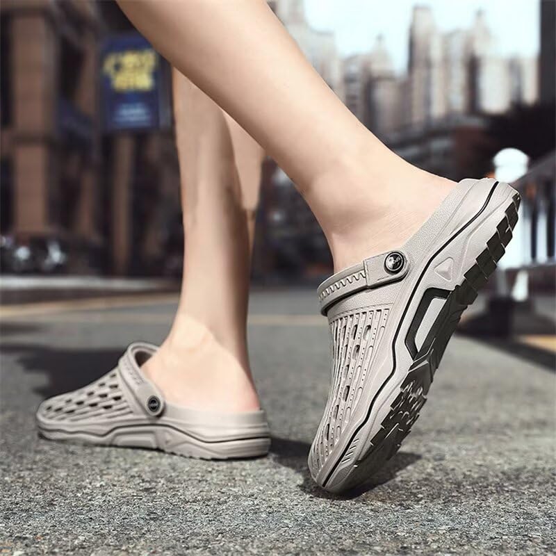 Men's Closed Toe Soft Summer Sandals for Beach Fishing Walking4