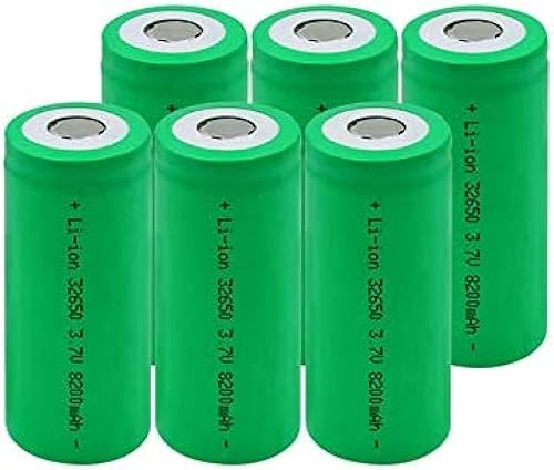 3.7V 8200mAh 32650 Lithium Battery, High Current High Discharge Rechargeable Battery for Flashlight Backup Power, 1 Pcs
