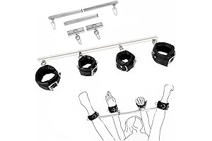 Spreader Bar Sex Toys Restraints with Handcuffs Foot Wrist Cuffs BDSM Bondage Set