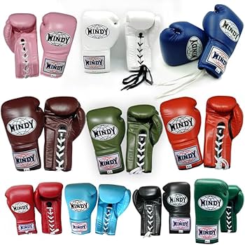 Amazon.co.jp: WINDY ウィンディ LACE UP BOXING GLOVES ひも式 ロープ
