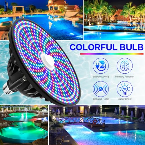 Cedio PH01-LB01 Pool Lights For Inground Pool, 120V 60W Led Pool Light Bulb thumb #1