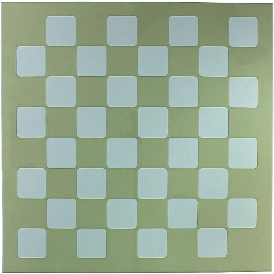 チェス/チェッカーボードステンシル &ndash; 16インチ X 16インチボード 2インチの正方形付き 18インチ x 18インチシート。