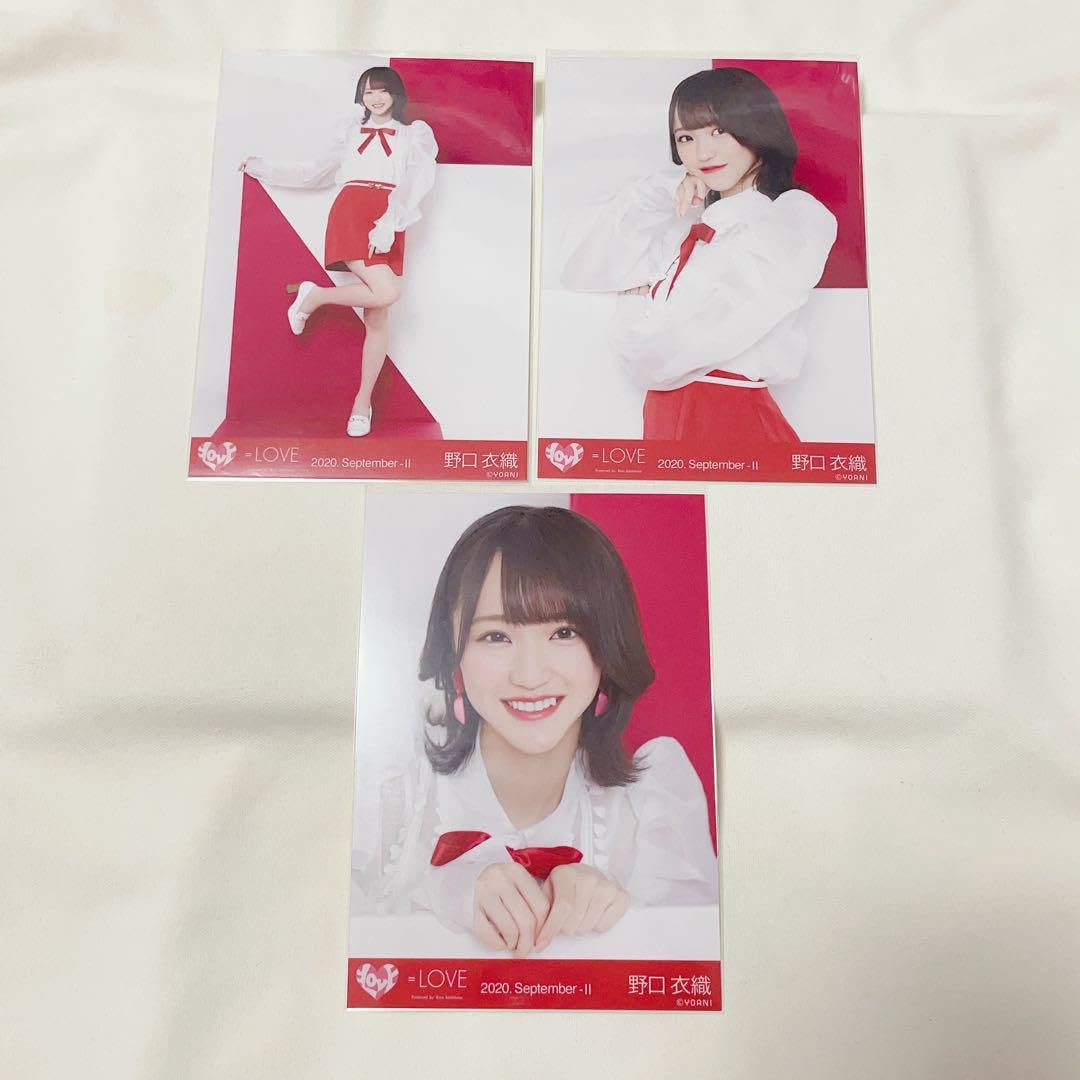 イコラブ 生写真 野口衣織 2017 December Ⅲ 僕クリ 【1】コンプ