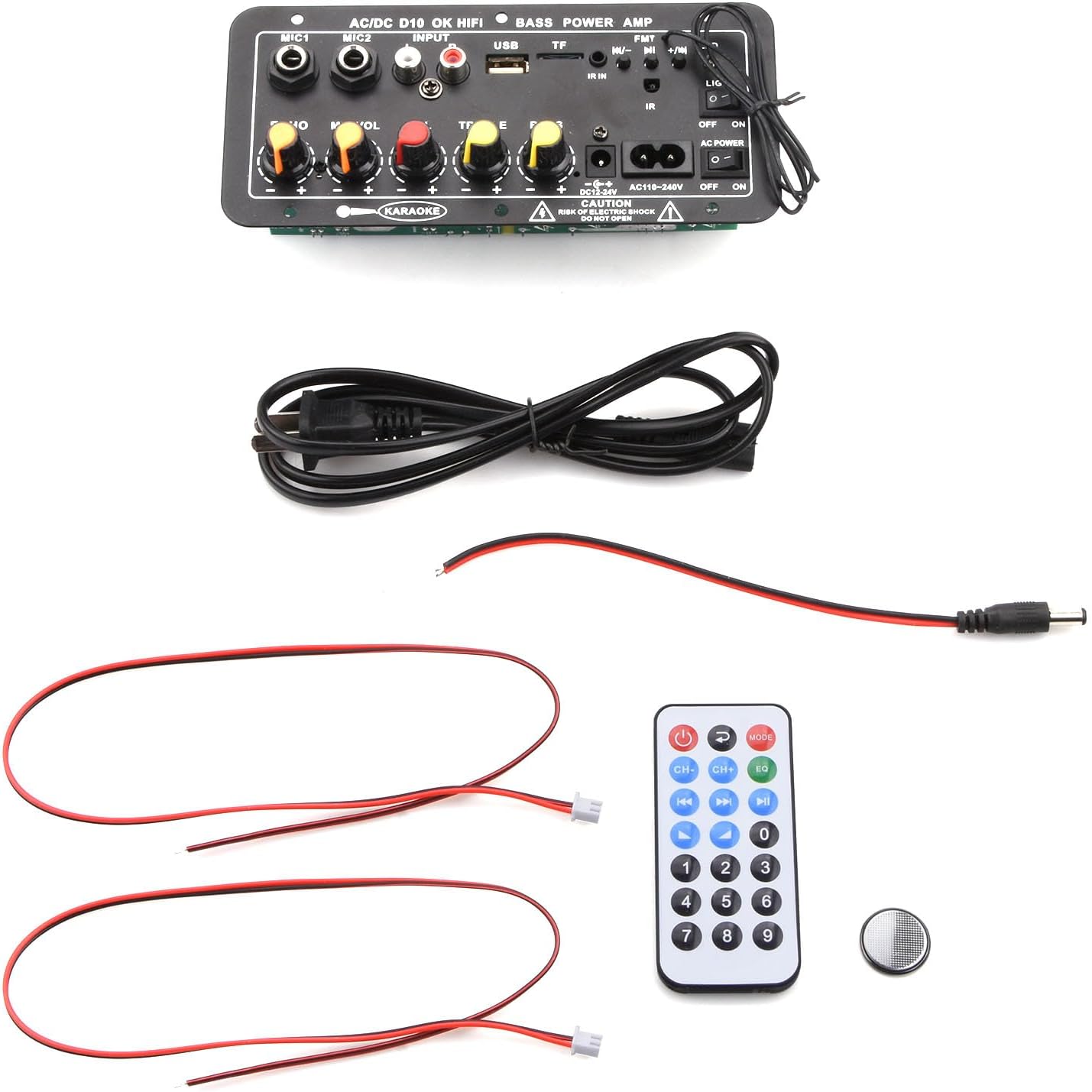 100W Bluetooth HiFi Amplifier Audio Board Power Amplifier for Speaker