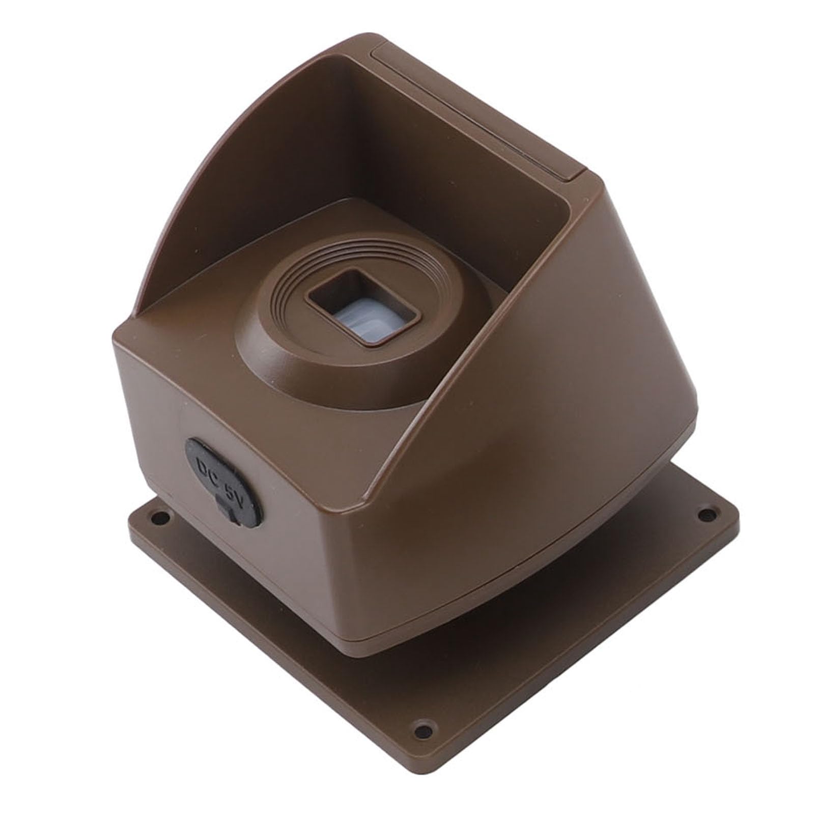Sensore di Movimento Esterno Wireless con Allarme per Vialetto a Lungo Raggio per Uso in Giardino Alimentato a Energia Solare 1 unità
