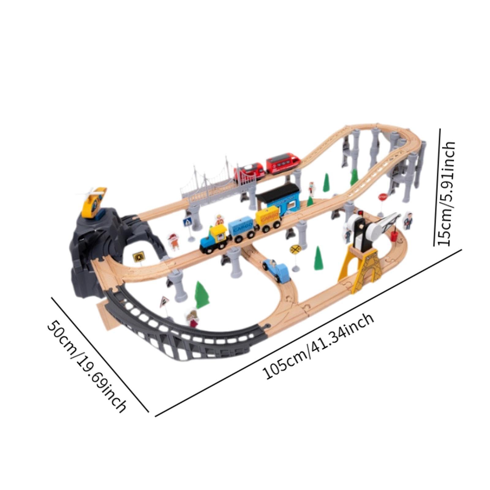 Modelleisenbahn Set, Lernspielzeug, Konstruktionsspielzeug für Mädchen