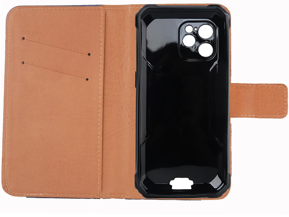 Custodia Portafoglio In PU Pelle Per Blackview A70 - Rosa, Con Supporto E Protezione - 2