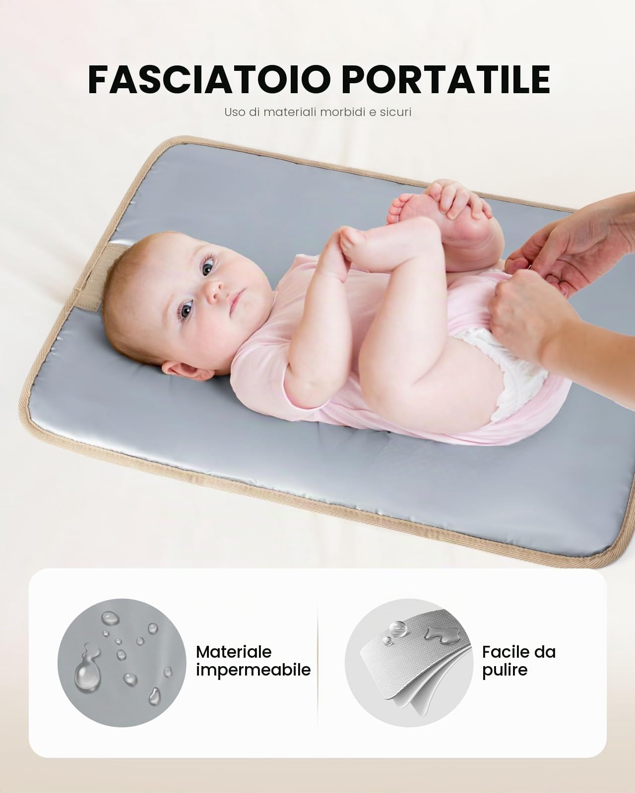 LOVEVOOK Borsa fasciatoio per bambini