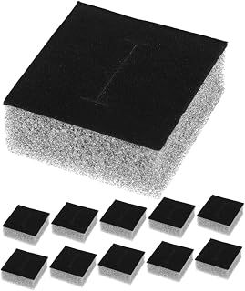 VOSAREA 30pcs Box Jewelry Box Foam Inserts Velvet Padding for Ring and Earring Display Cuttable Foam Jewelry Box Liner Lightweight and Portable for Travel and Exhibitions