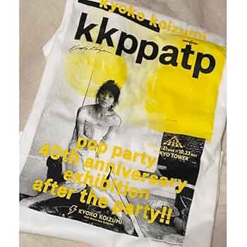 小泉今日子 KYON KYON 40th Anniversary Tシャツ M 小泉 今日子