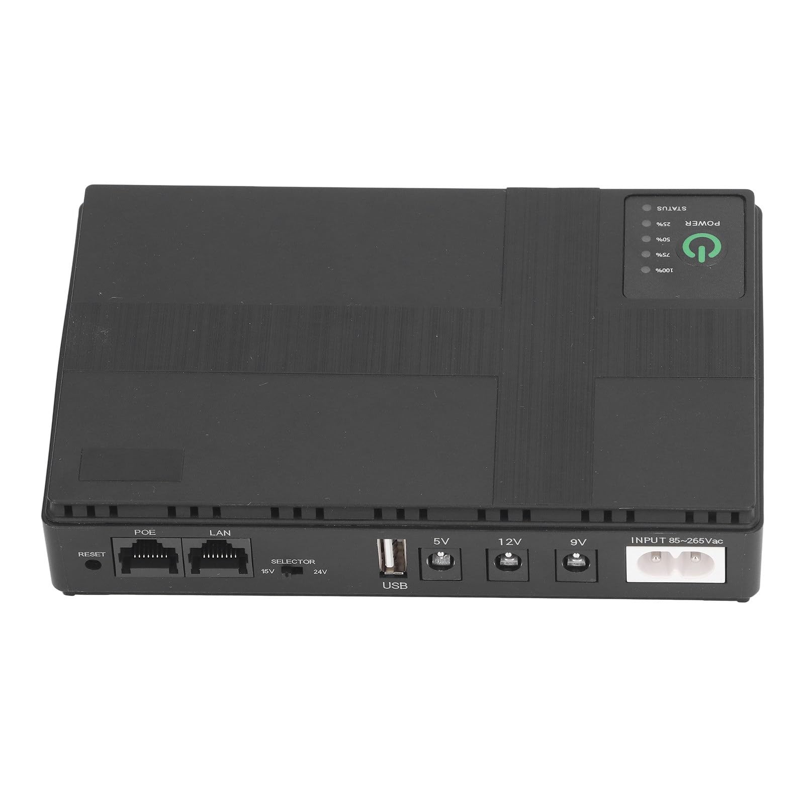 Fafeicy Przenośne Nieprzerwane Zasilanie 8800 MAh UPS Stabilny Bezpiecznik Baterii 5V 9V 12 V Outlet PoE na Telefon Komórkowy Zapamiętaj Odciski Palców DSL (wtyczka UE)